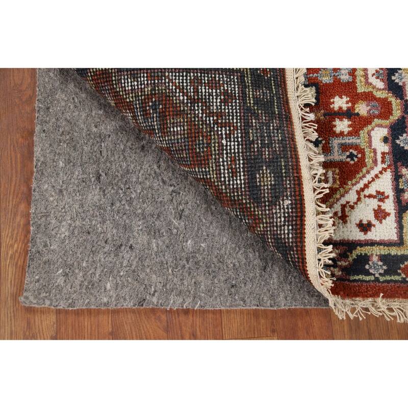 Geometric Kazak Accent Rug Hand-Knotted Wool Carpet - 2'0" x 3'0"