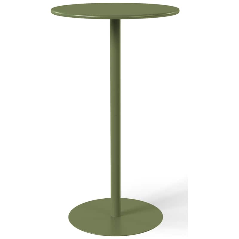 Frond and Form 2-Person Outdoor Round Dining Set Bar Height