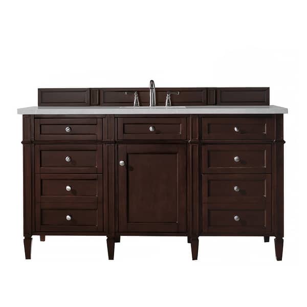 slide 2 of 27, James Martin Vanities Brittany 60" Single Vanity, Burnished Mahogany