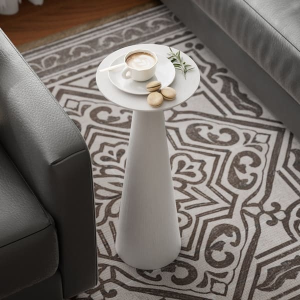MSOBAIW Small Round Side Table For Small Spaces, Barbados | Ubuy