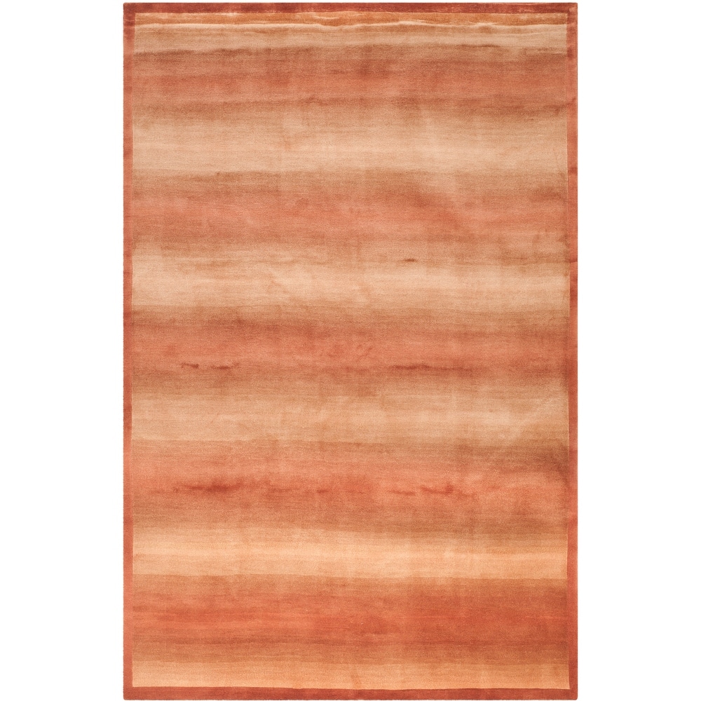 SAFAVIEH Couture Hand-knotted Tibetan Kasey Modern Wool Rug