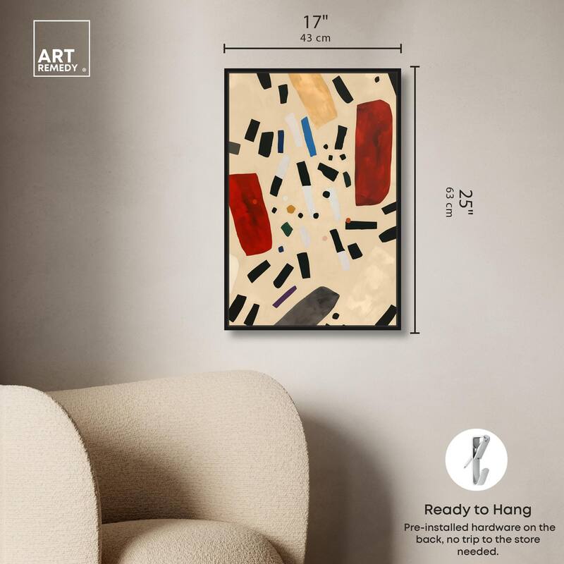 Mindscape Mosaic II Canvas by Art Remedy