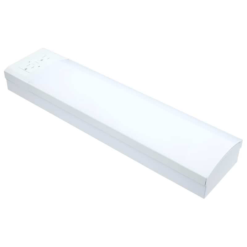 Nuvo Lighting 62/700 18" Wide Flush Mount LED Ceiling Fixture - White