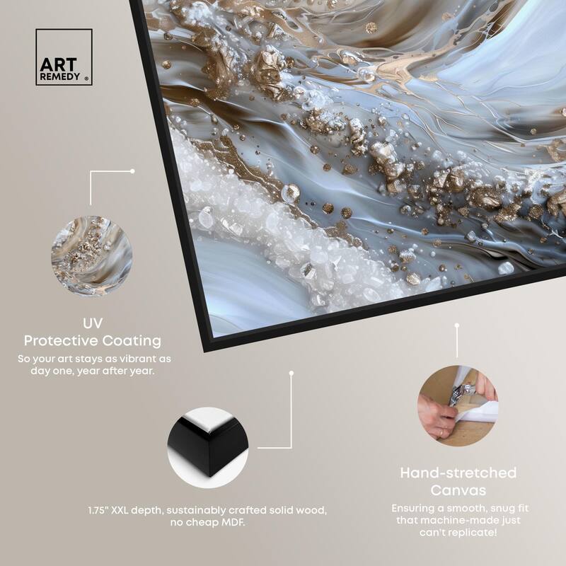 Effervescent Earth III Canvas by Art Remedy
