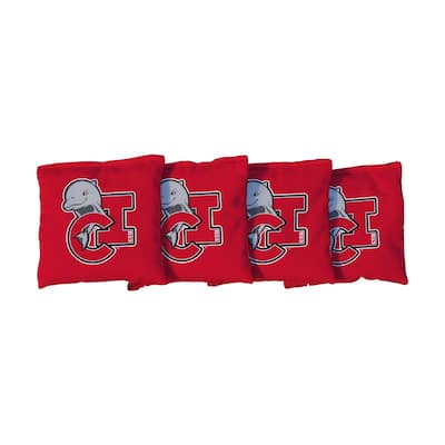 California State Channel Islands Dolphins Red Cornhole Bags