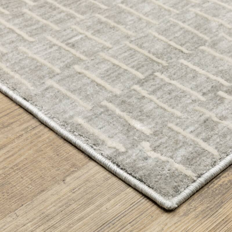 Style Haven Owen Modern Geometric Lines Area Rug