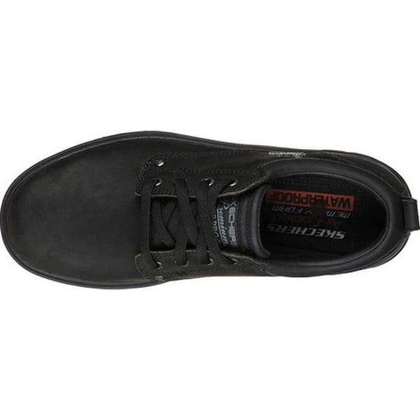 plain black skechers