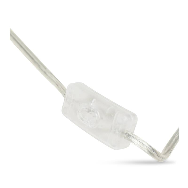 NADAAL STUDIOS Renwyn Table Lamp, Round Opal Glass Globe with Resin Base Chrome Accent, Black