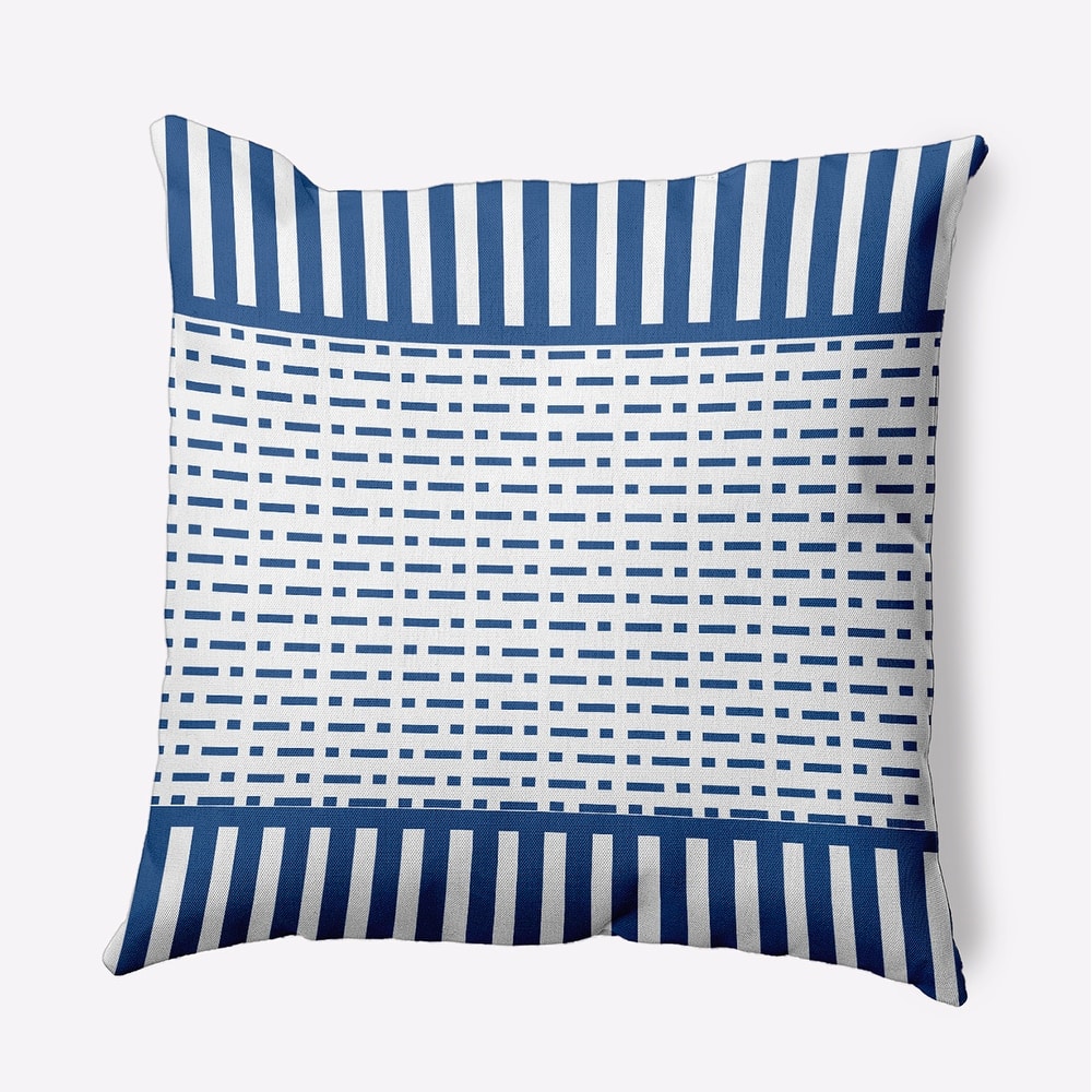 Dots and Dashes Indoor/Outdoor Throw Pillow