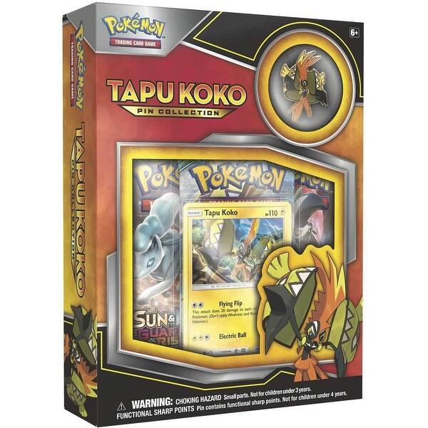 slide 2 of 3, Pokemon TCG Pin Collection Card Game