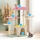 preview thumbnail 43 of 100, EROMMY Cat Tree – Multi-Level Cat Tower with Sisal Scratching Posts & Swing Ball, Modern Cat Furniture for Indoor Cats