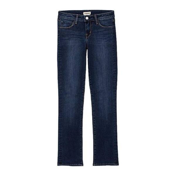 Shop L Agence Women S Coco Mid Rise Straight Leg Jean True Blue