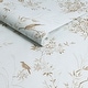 preview thumbnail 3 of 2, Shabby Chic by Rachel Ashwell Bird Chinoiserie Blue Gold Wallpaper