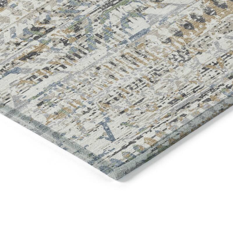 HomeRoots Moroccan Transitional Rectangle Outdoor Rug