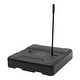 preview thumbnail 2 of 15, Heavy Duty Water Sand Fillable Patio Cantilever Offset Umbrella Base Stand with Wheels and Drag Rod