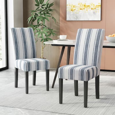 Pollards Upholstered Dining Chairs (Set of 2) by Christopher Knight Home