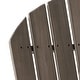 preview thumbnail 33 of 54, Hanlee Acacia Wood Folding Adirondack Chair by Christopher Knight Home - 29.50" W x 35.75" D x 34.25" H