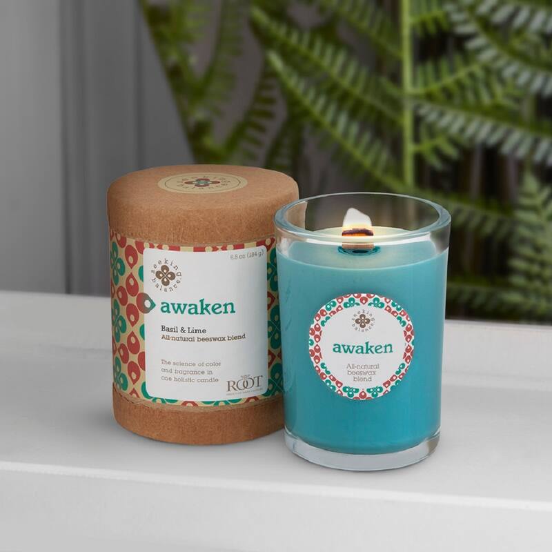 ROOT Seeking Balance Aromatherapy Candles - Awaken