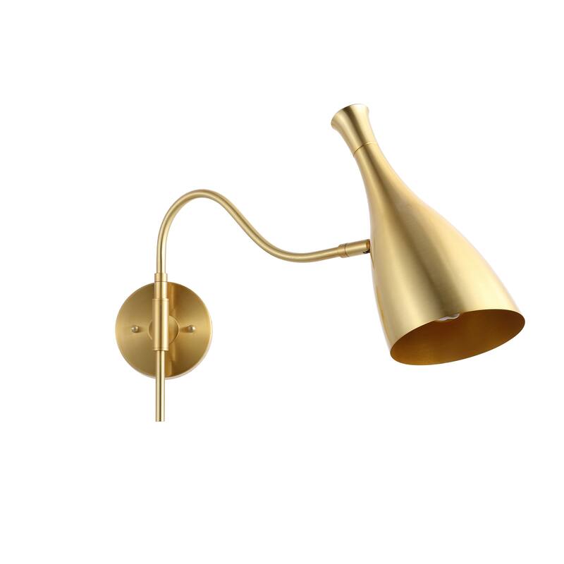 SAFAVIEH Lighting 6" Harlona Wall Sconce [Set of 2] - 6"W x 22"D x 12"H