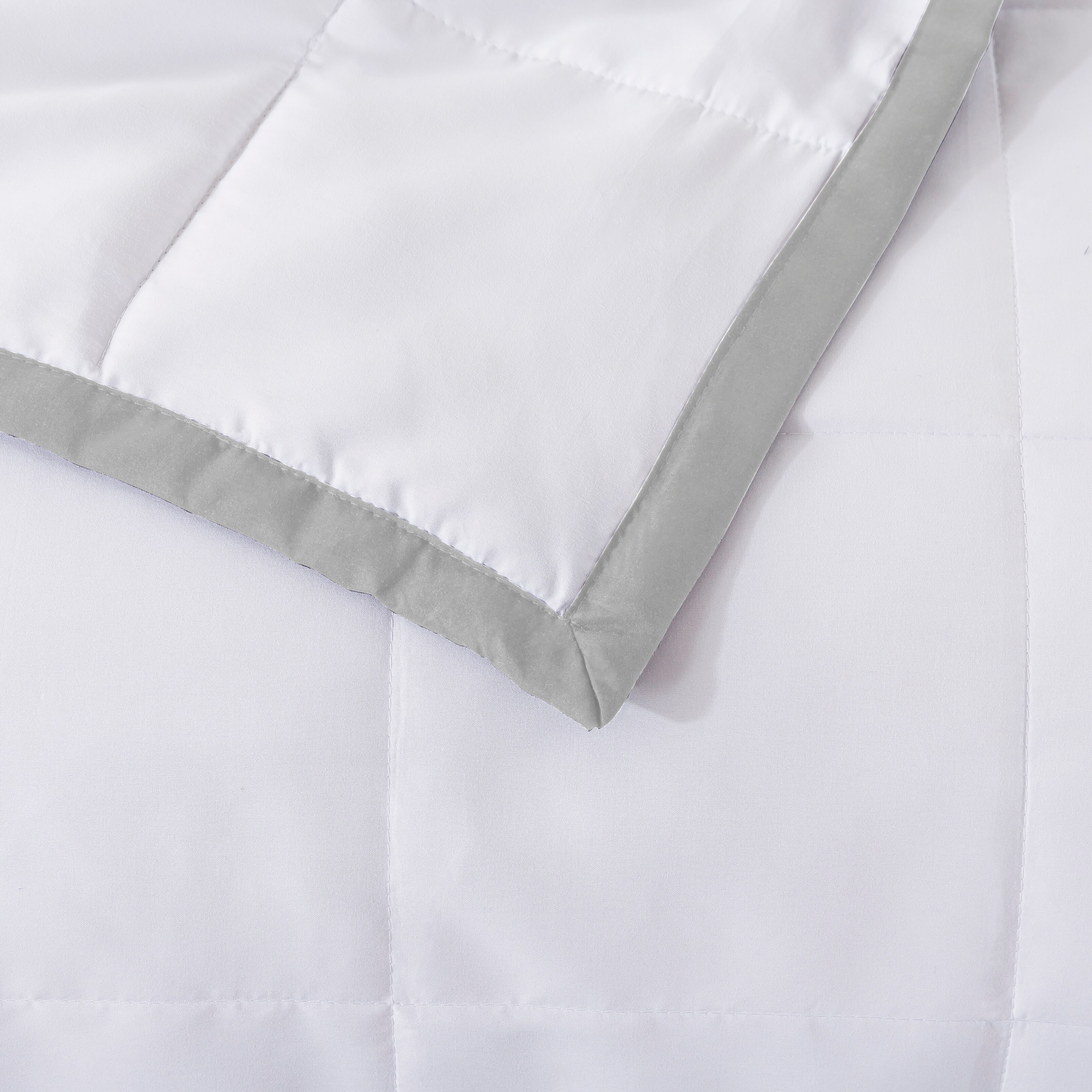 Soft Hypoallergenic Down Alternative Blanket with Frame  -image