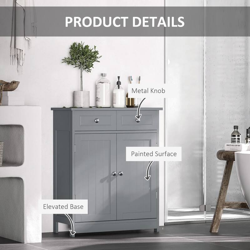 Wooden Bathroom Floor Cabinet