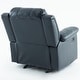 preview thumbnail 18 of 52, Charleston Leather Gel Glider Rocker Recliner by Greyson Living