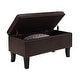 preview thumbnail 6 of 42, Convenience Concepts Designs4Comfort Winslow Storage Ottoman Bench