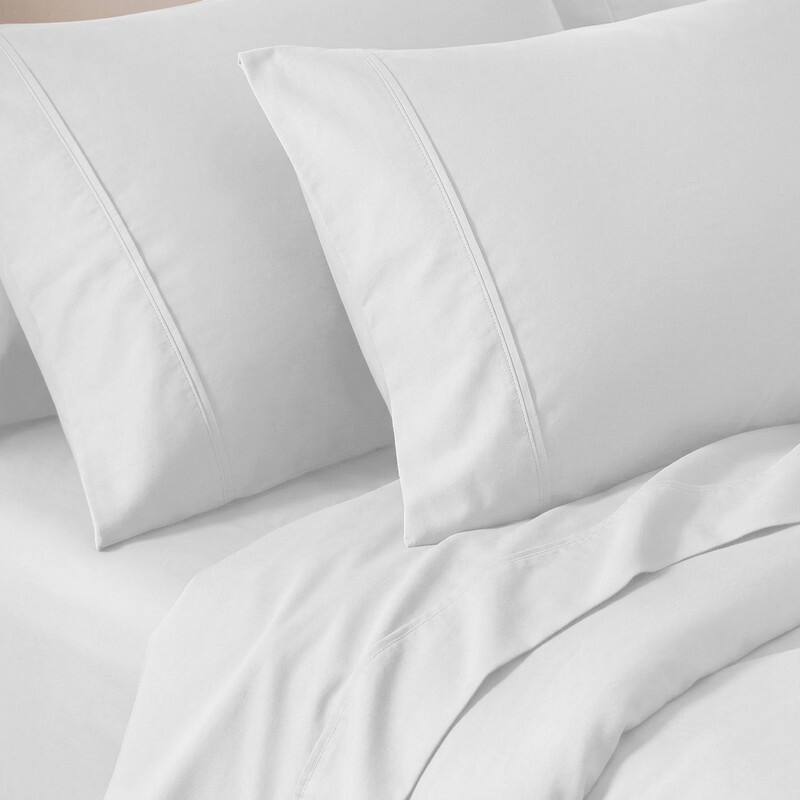 Superior 800 Thread Count Cotton Blend Pillowcase Set of 2