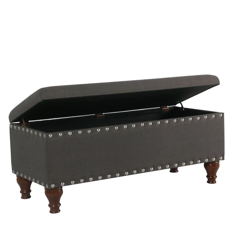 Copper Grove Raush Tufted Linen Storage Bench