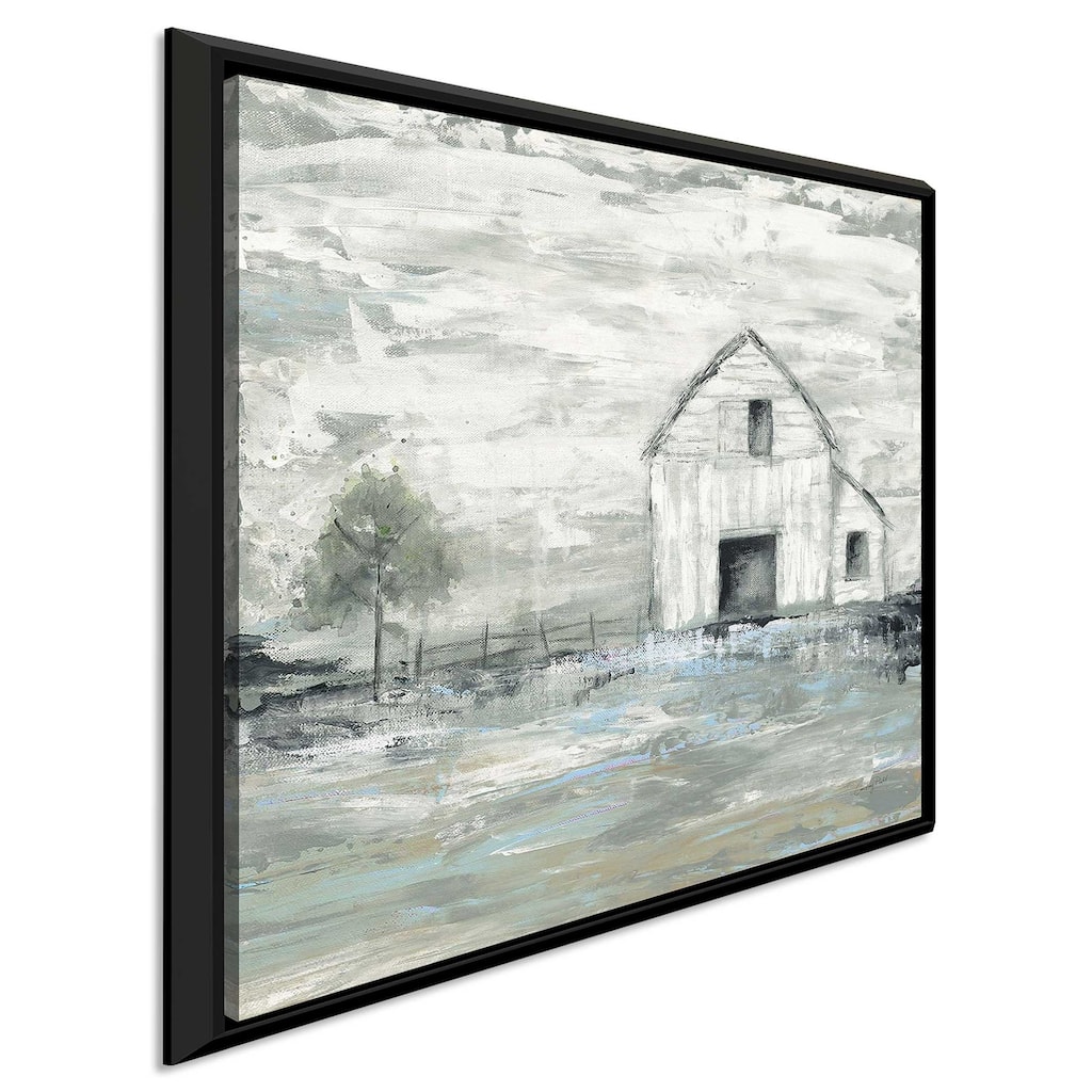 "Iowa Barn II" Print on Floating Canvas