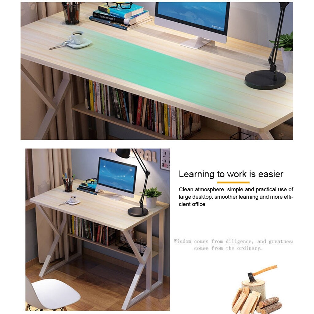 Simple Desk Student Writing Desktop Desk Modern Economic Computer Desk -  Bed Bath & Beyond - 32180646