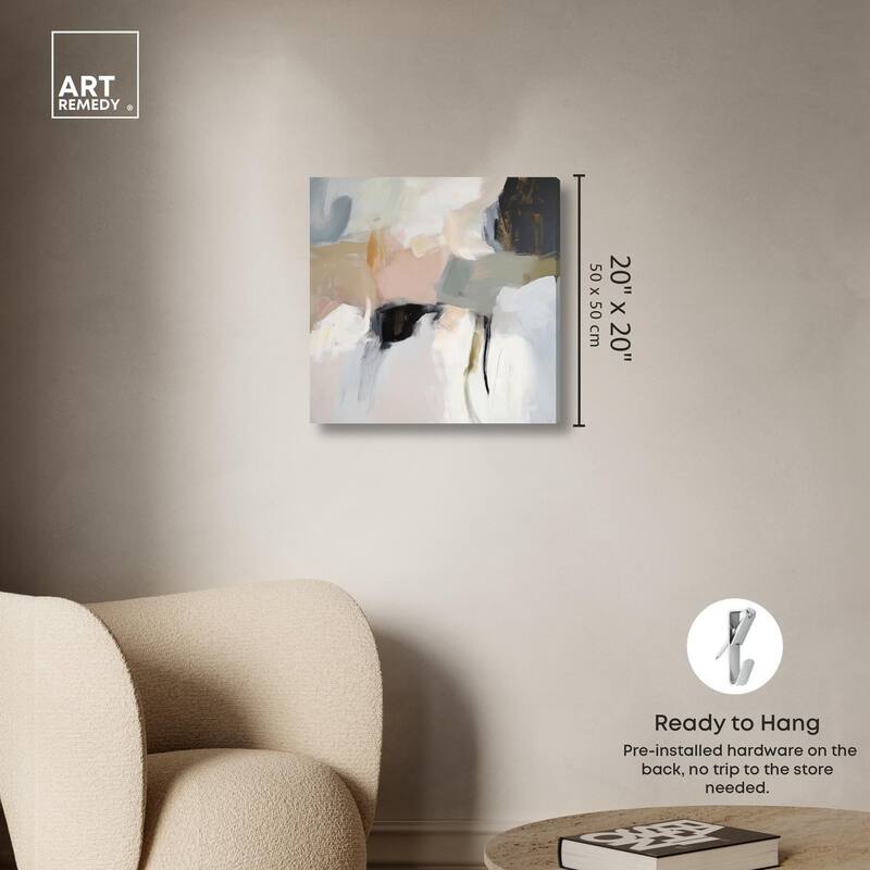 Softened Encounters I Canvas by Art Remedy, Gallery Wrapped