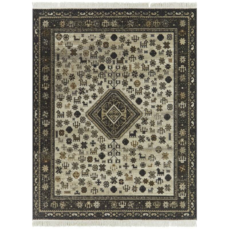 Eugene Traditional Medallion Recycled Area Rug Bed Bath & Beyond
