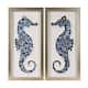 Option Glass Shell Seahorse