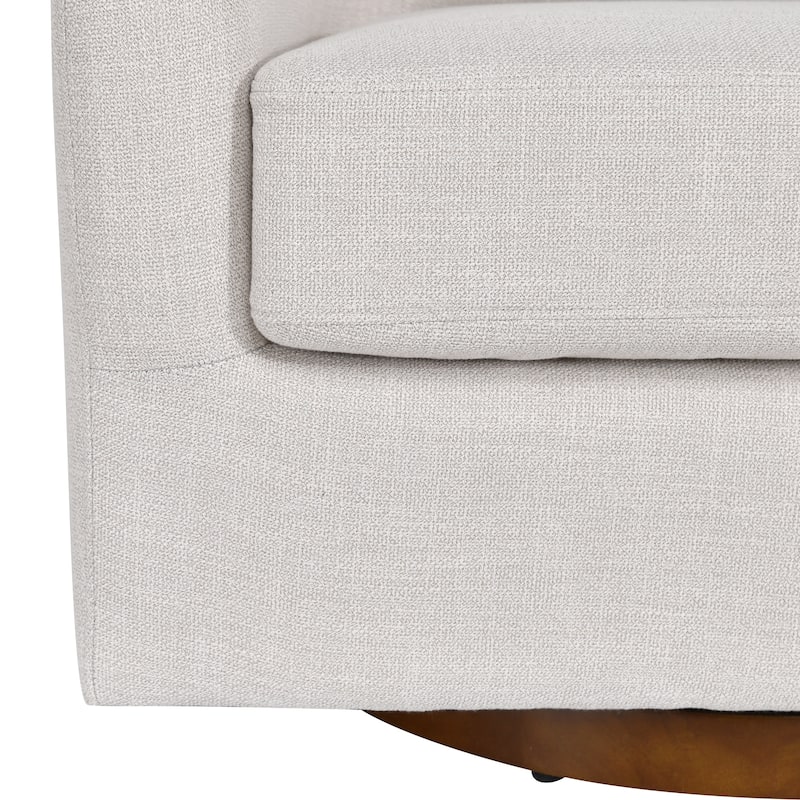 Modern 31" W Swivel Accent Chair Barrel Chair
