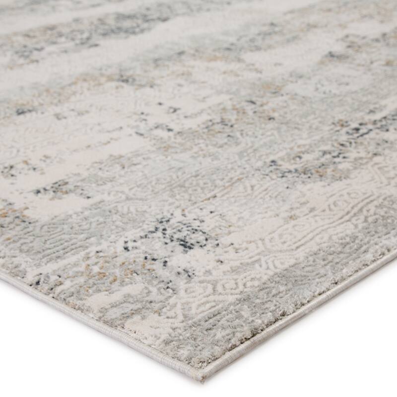 Copper Grove Moungaone Grey and White Area Rug