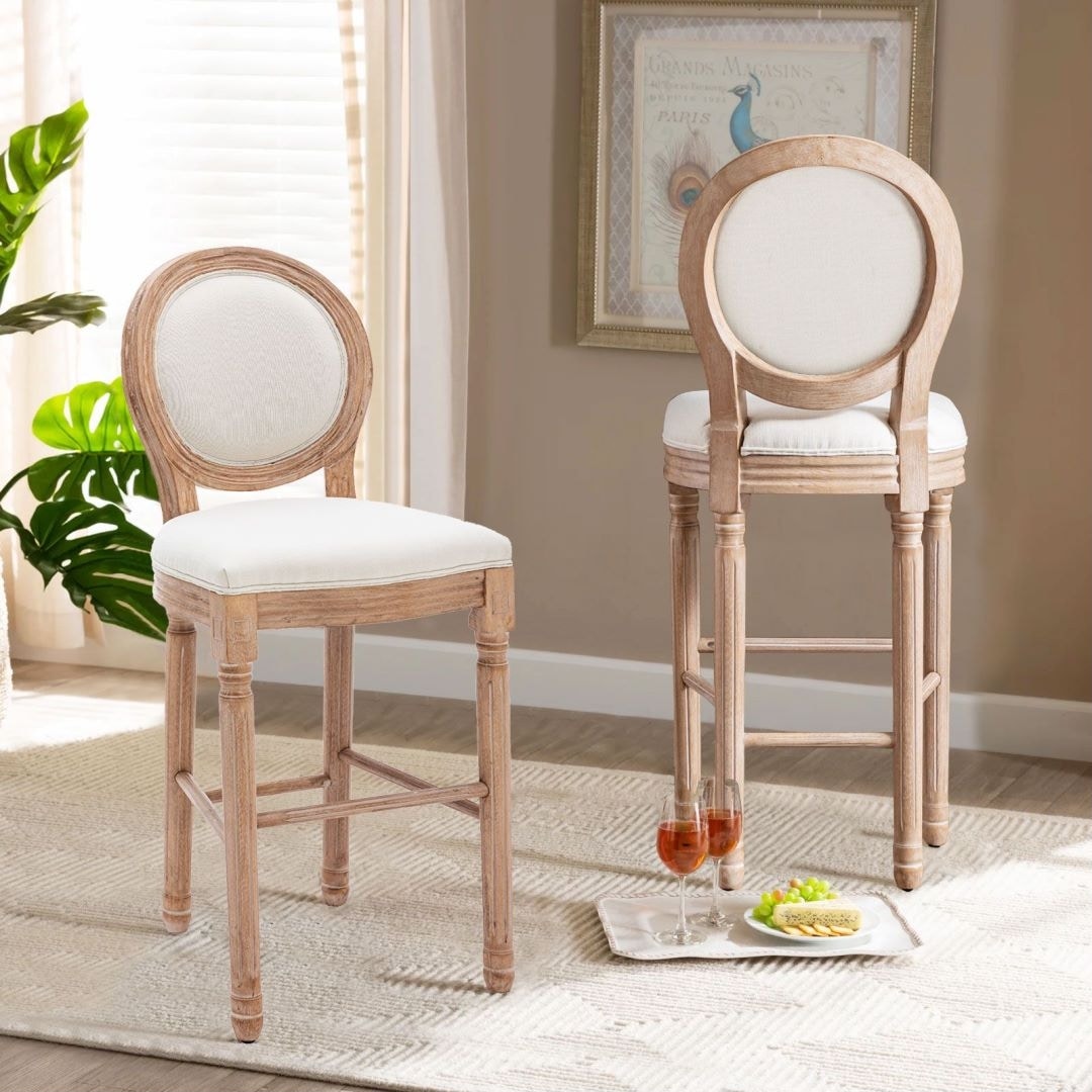 Belham living bethany hot sale round back counter stool