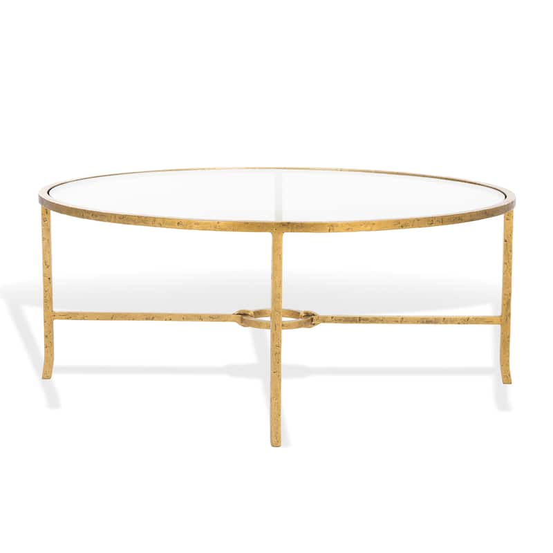SAFAVIEH Couture Tauri Forged Metal Round Coffee Table - 36"W x 36"D x 15"H