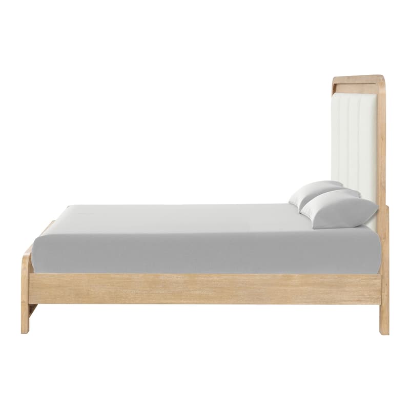 Furniture of America Elowyn 3-Piece Natural Wood Panel Bedroom Set