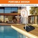 preview thumbnail 20 of 18, Portable Poolside Basketball Hoop System Basketball Hoop for Pool Height Adjustable