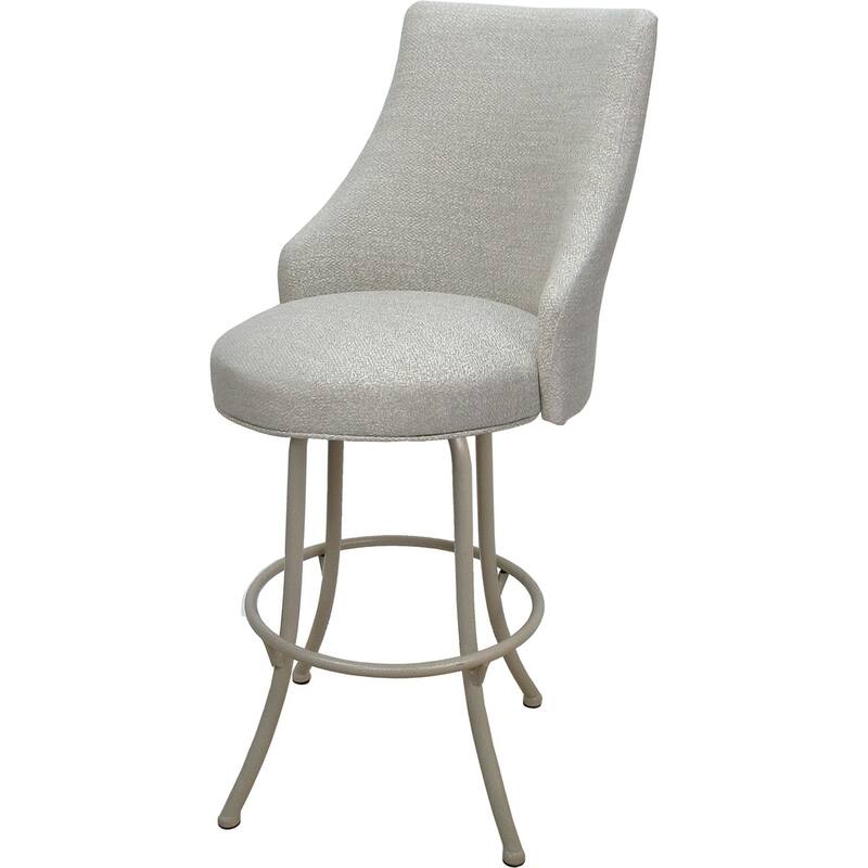 Swivel Metal Counter Bar or Extra Tall Stool - Melisima Plus NB - Bar Stool - Williams Stone - Beige - Counter Height