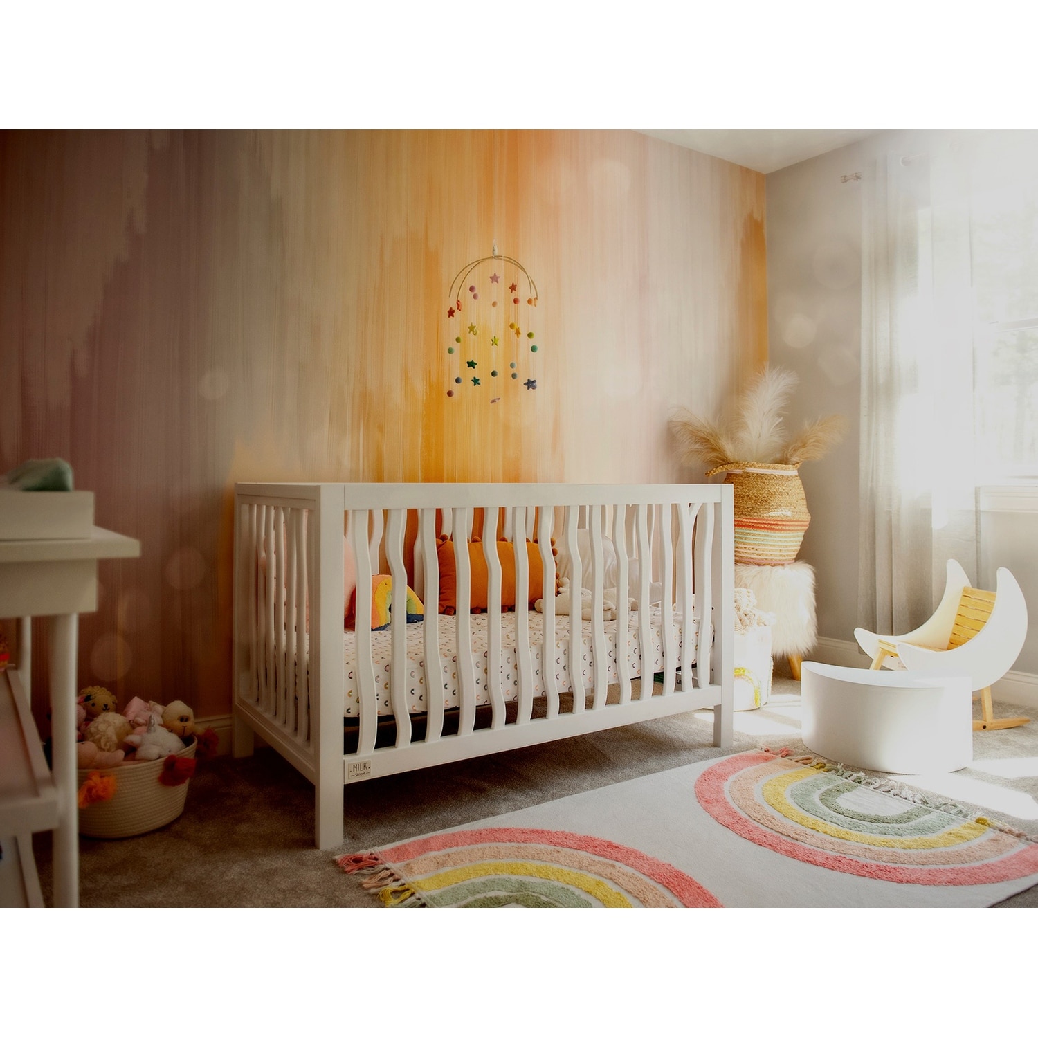 Milk Street Branch Convertible Crib buybuy BABY 42897444