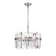 preview thumbnail 34 of 42, Casandra 5-light Drum Crystal Glass Chandelier - 18.5 inches in diameter x 16.5 inches H