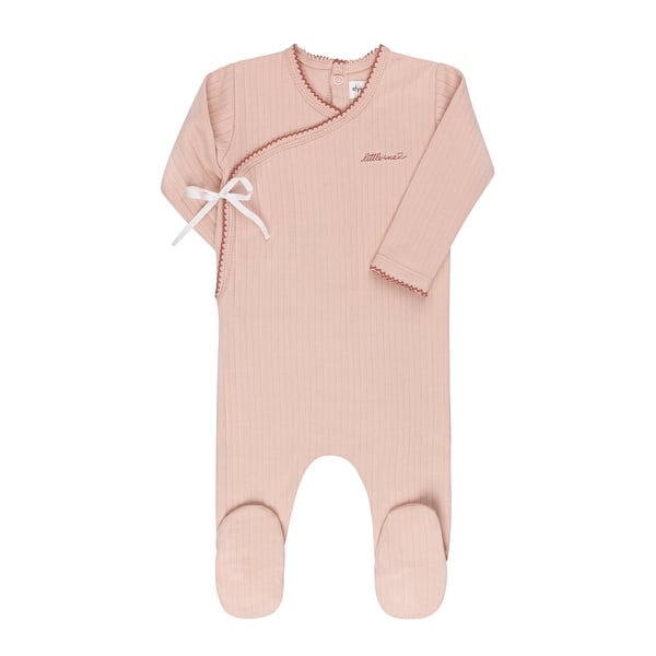 slide 2 of 11, Ely's & Co. Cotton Little One Collection - Kimono Footie