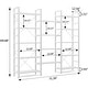 preview thumbnail 42 of 60, Large Triple Wide 5-Shelf Etagere Bookcase
