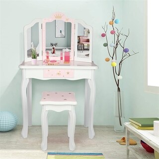 wooden childrens dressing table