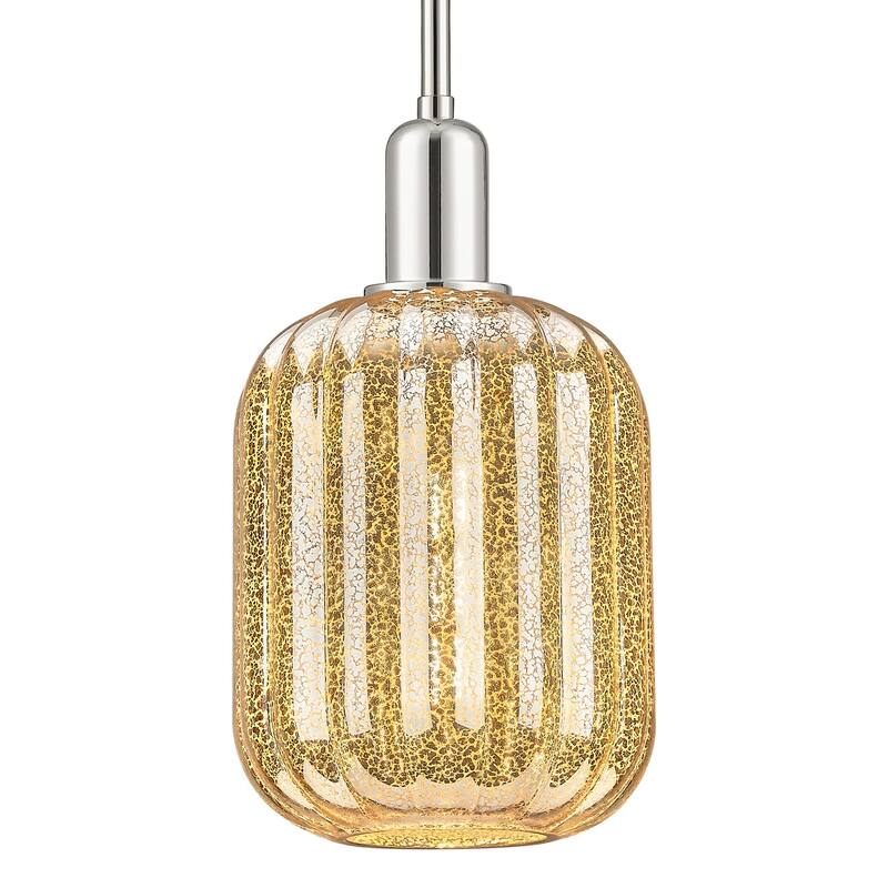 Innovations Lighting 716-1S-G460-7ME Preston 7" Wide Mini Pendant with - Polished Nickel