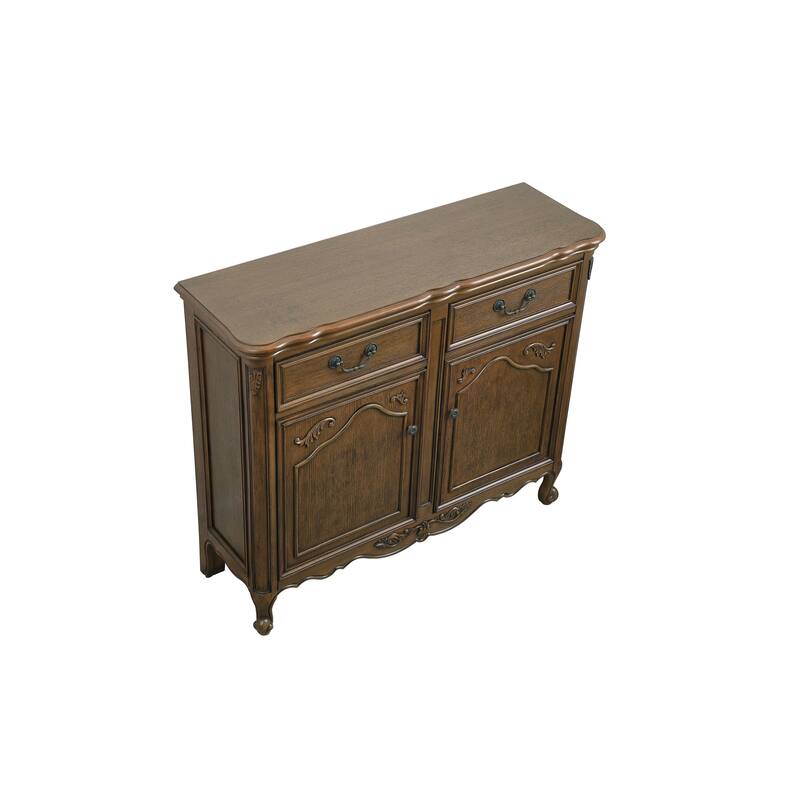 Double Drawer Accent Chest