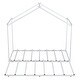 preview thumbnail 10 of 18, House Shaped Twin Size Platform Bed Metal Bed with Trundle
