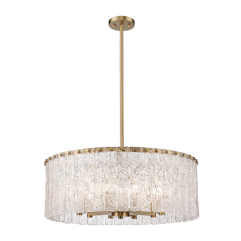Glacier 10 Light Pendant - Modern Gold